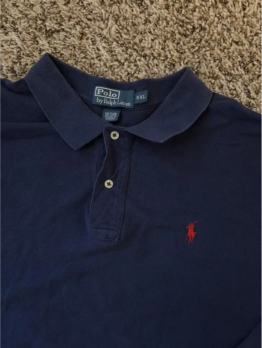 Polo Ralph Lauren Polo Shirt Men’s 2XL Multicolor Lot Of 3 Classic Fit Cotton